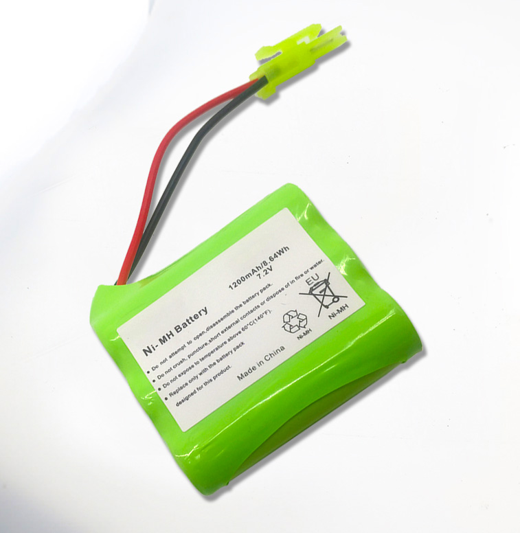 7.2V 1200mAh AA吸尘器镍氢电池 7.2V 1200mAh AA吸尘器镍氢电池